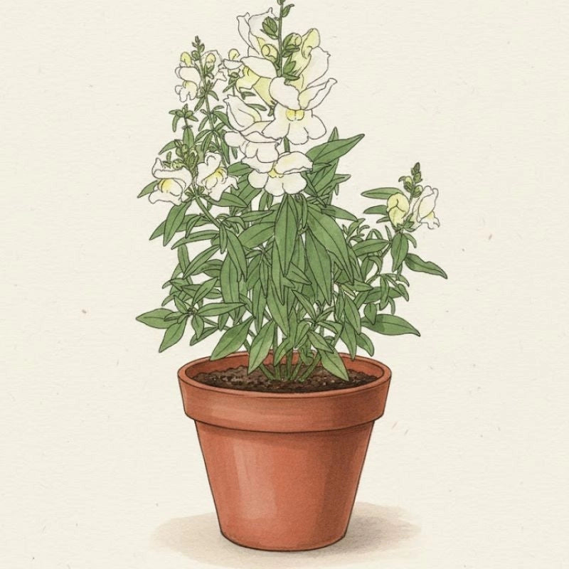 ASLAN AĞZI SAKSILIK (10 TOHUM) BEYAZ