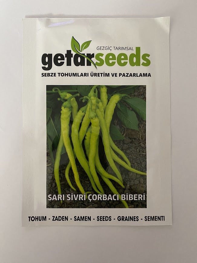 BİBER SİVRİ TATLI ÇORBACI ( ÇOKLU TOHUM ) - 5 Gram - MegCiTo