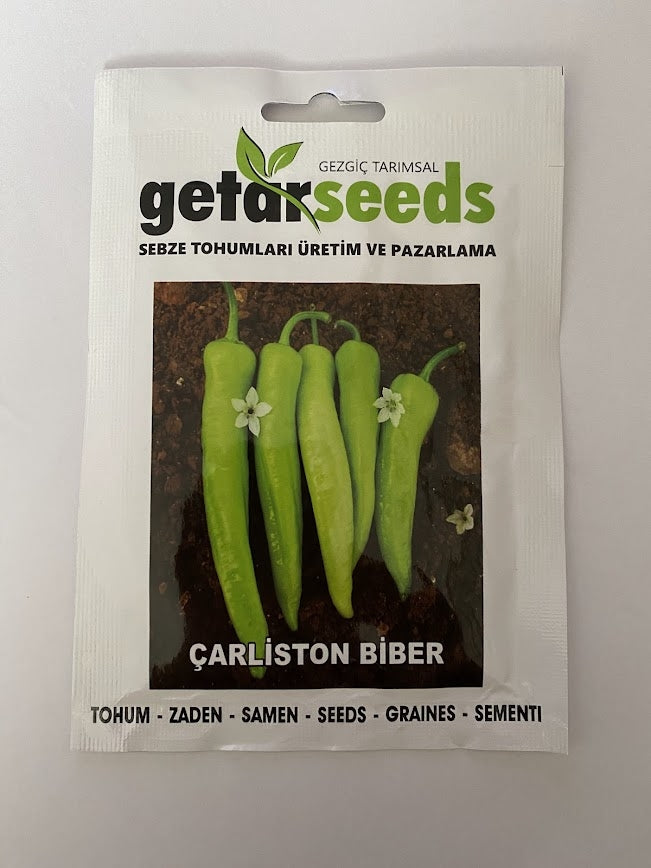 BİBER ÇARLİSTON ( ÇOKLU TOHUM ) - 5 Gram - MegCiTo