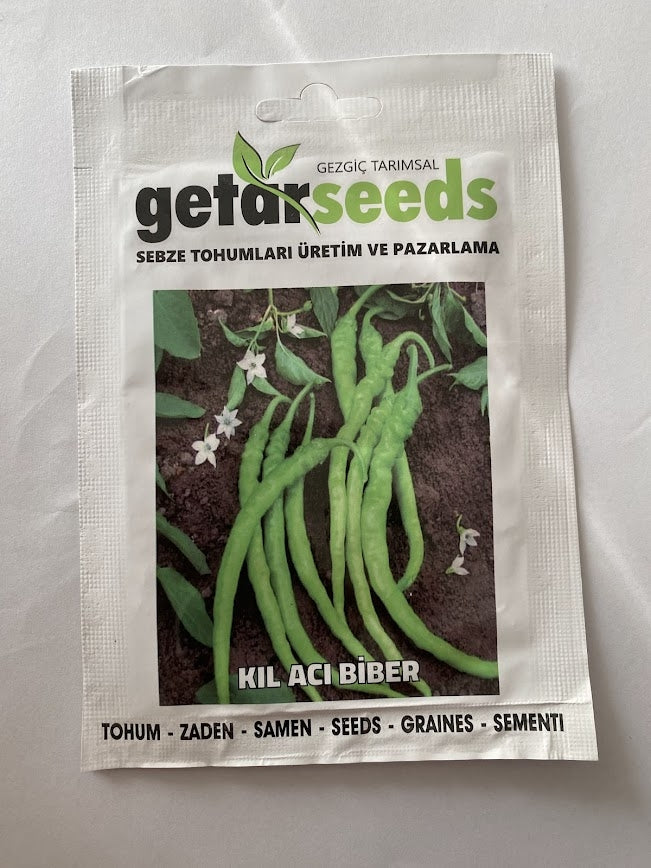 BİBER KIL ACI ( ÇOKLU TOHUM ) - 5 Gram - MegCiTo