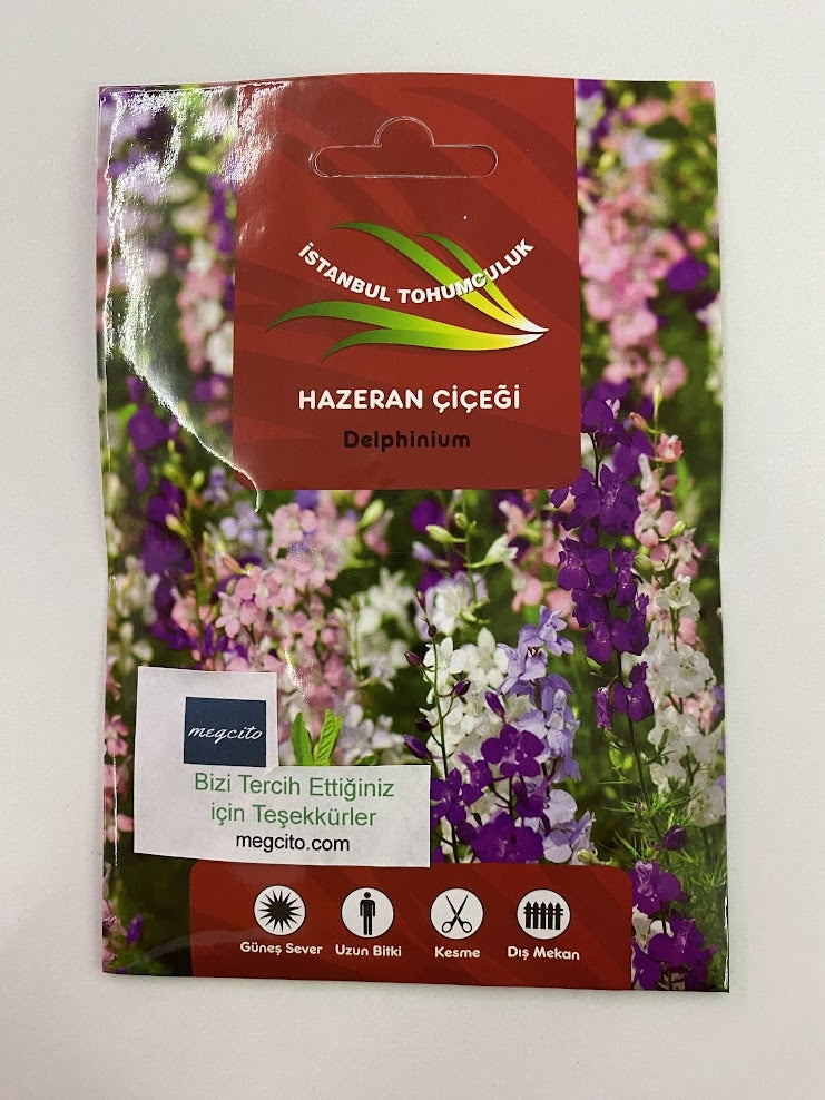HAZERAN ( ÇOKLU TOHUM ) - 200 Tohum - KARIŞIK Renk - MegCiTo