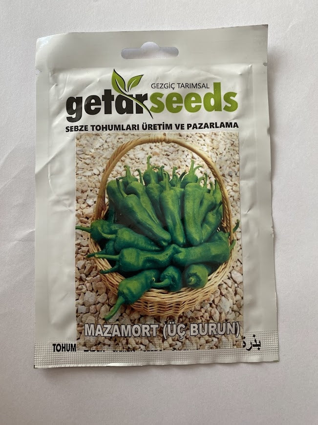 BİBER MAZAMORT ( ÇOKLU TOHUM ) - 5 Gram - MegCiTo