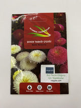 ŞEKER TABAĞI ( ÇOKLU TOHUM ) - 150 Tohum - KARIŞIK Renk - MegCiTo
