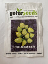 YUVARLAK SÜS BİBER ( ÇOKLU TOHUM ) - 3 Gram - MegCiTo