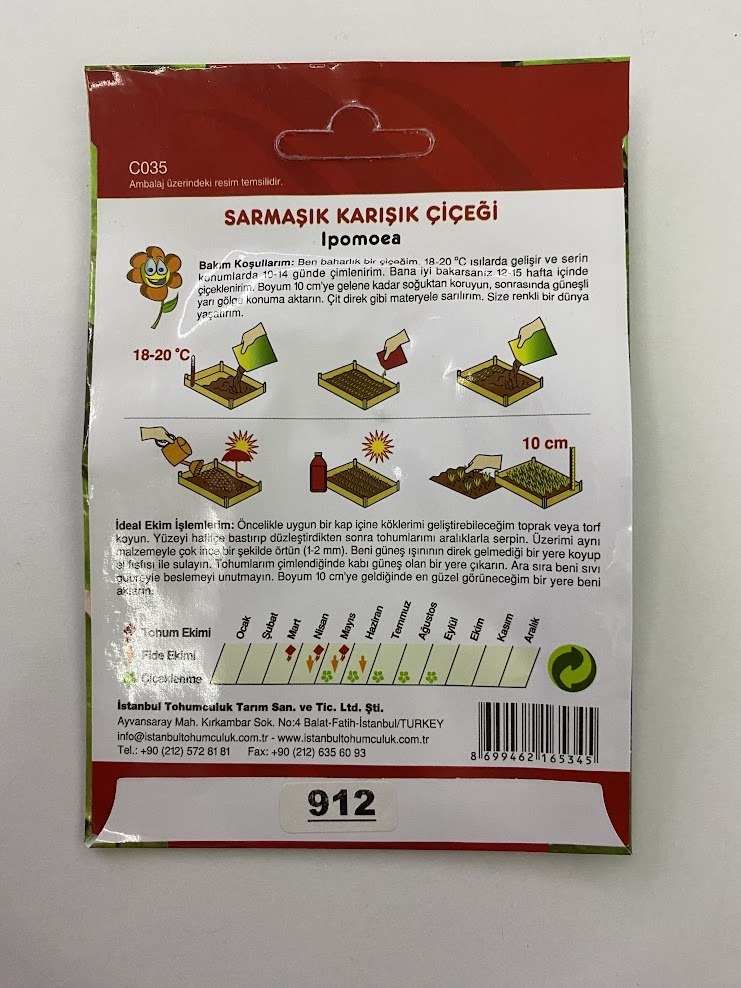 Sarmaşık tohumları nasıl ekilir - 3